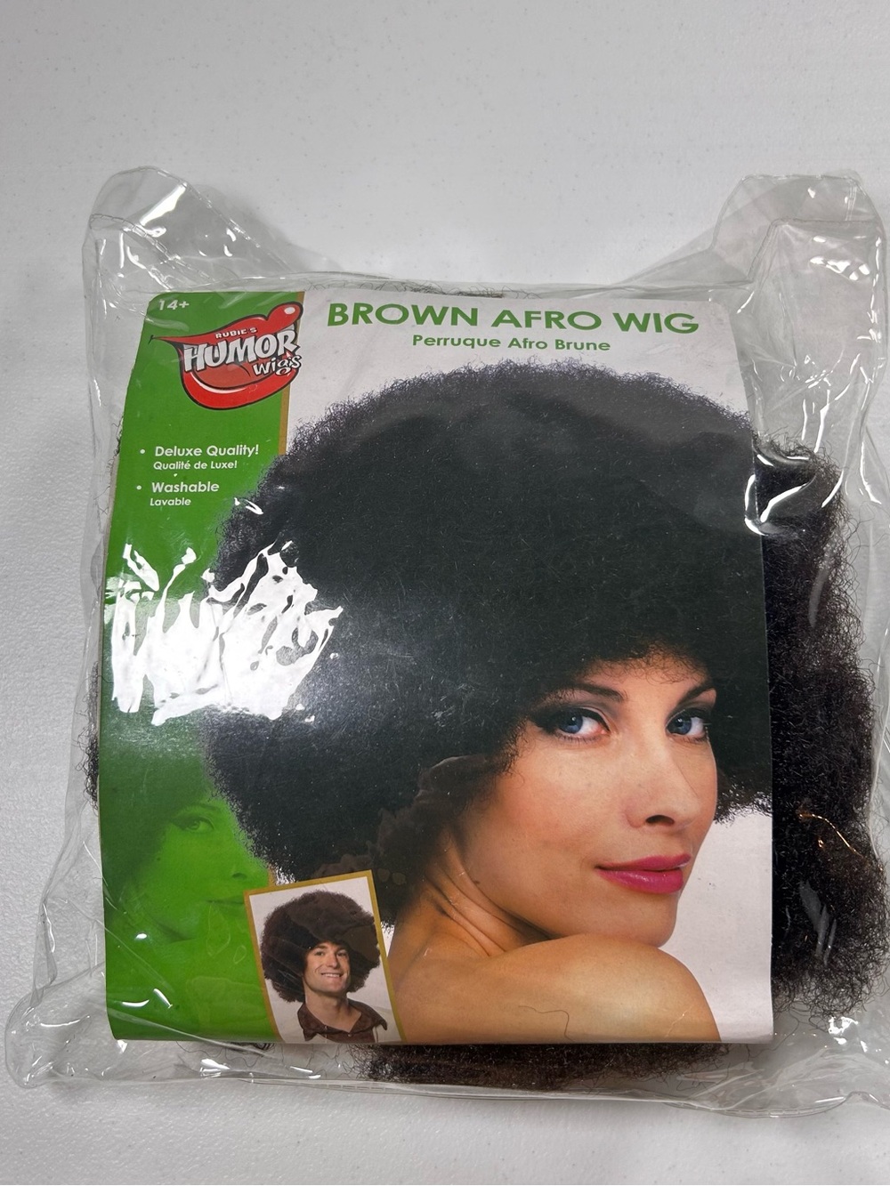 Brown Afro Wig - Women's Costume Wig